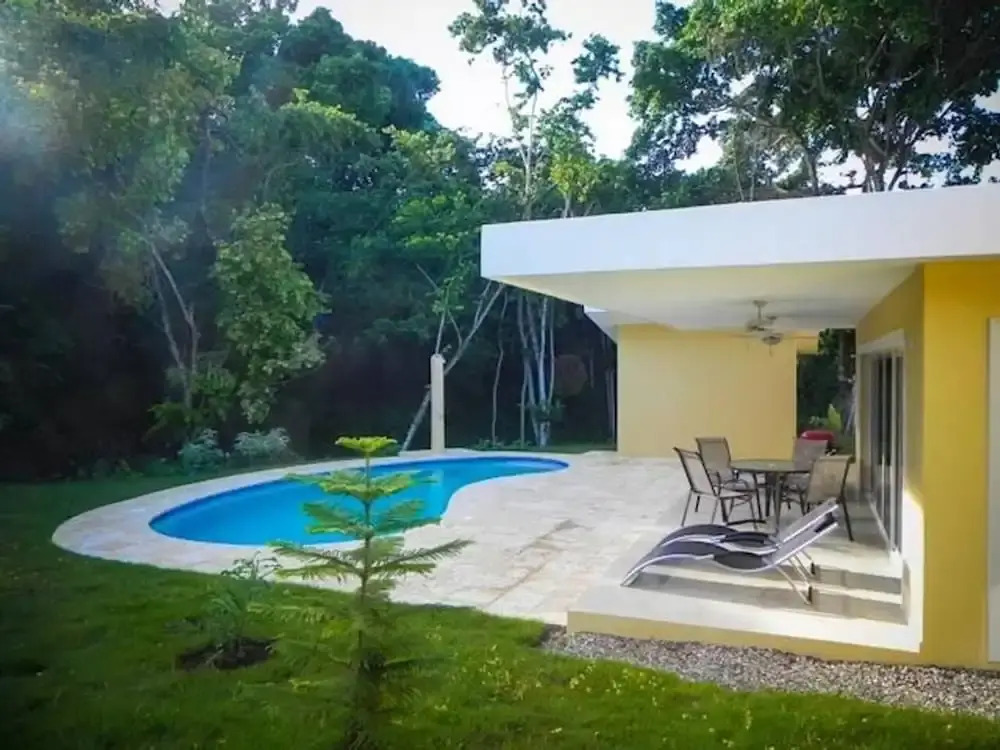 Quiet, Private 2 Bedroom Villa a few Minutes From Downtown Sosua Town and Beach