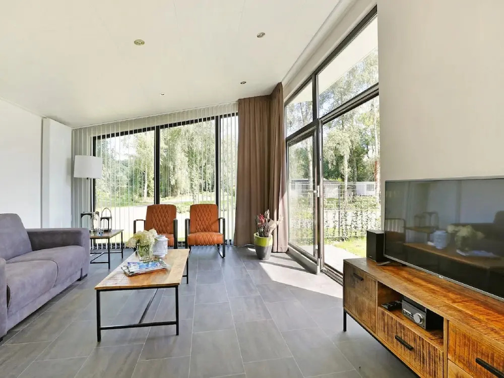 Modern Chalet With Nice Sliding Doors Near Lochem