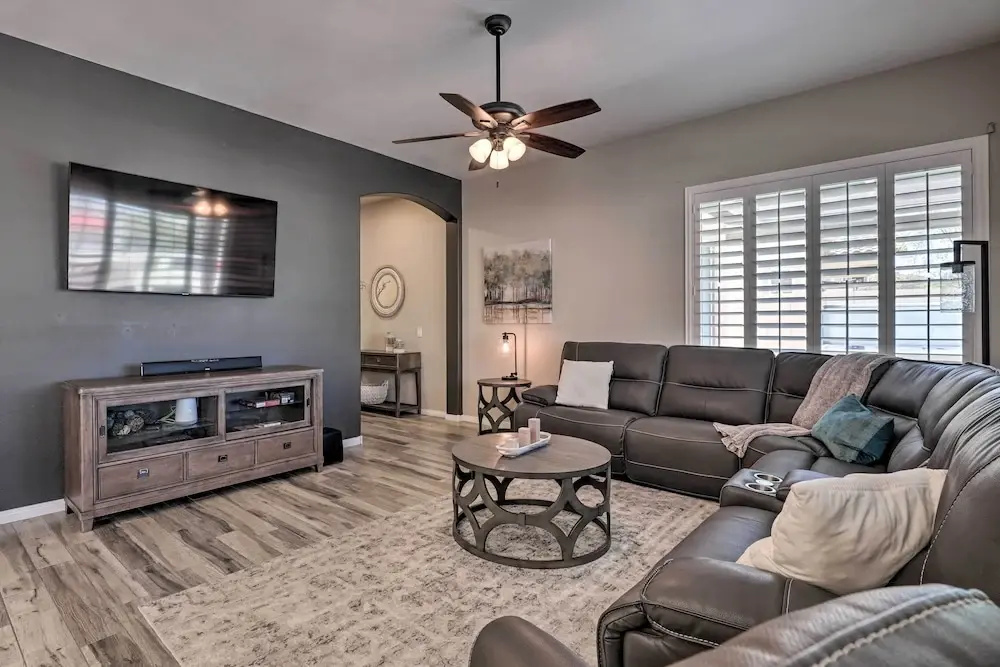 Sun-dappled Goodyear Home w/ Hot Tub & Fire Pit