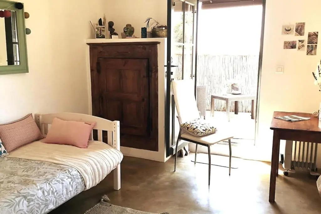 Maison Shanti chambre 1 à 3 personnes havre de paix pdj bio
