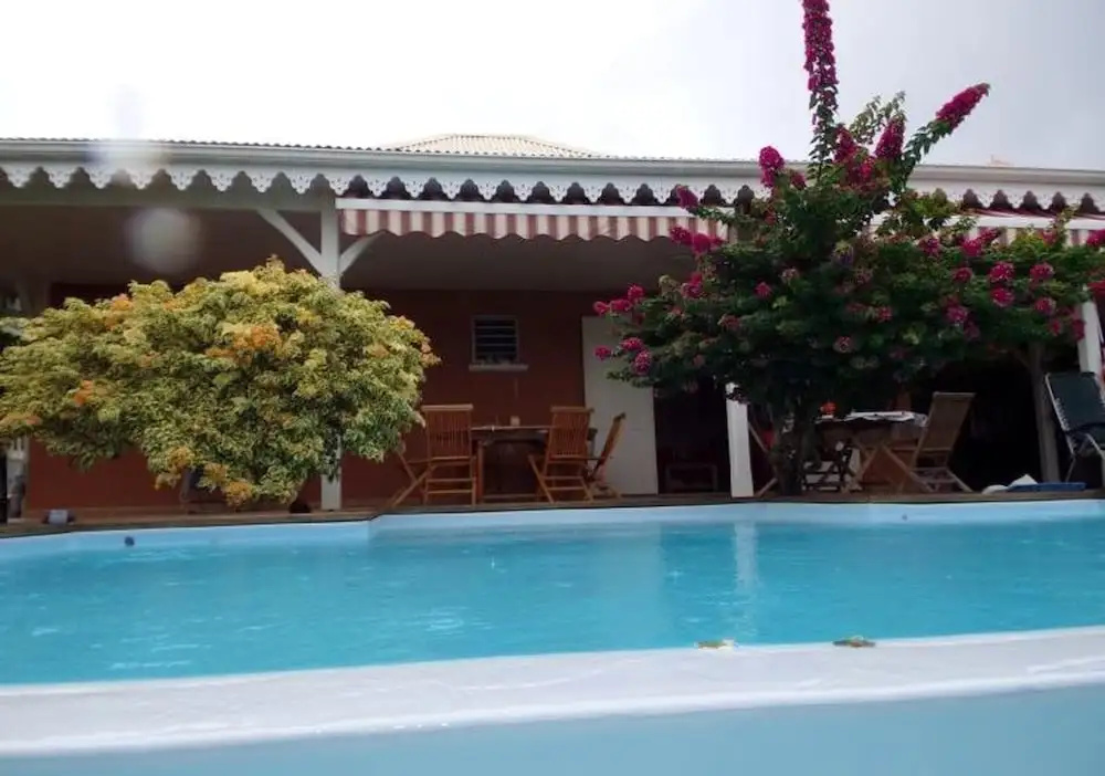 Villa With 2 Bedrooms in Les Anses-darlet, With Wonderful sea View, Private Pool, Enclosed Garden