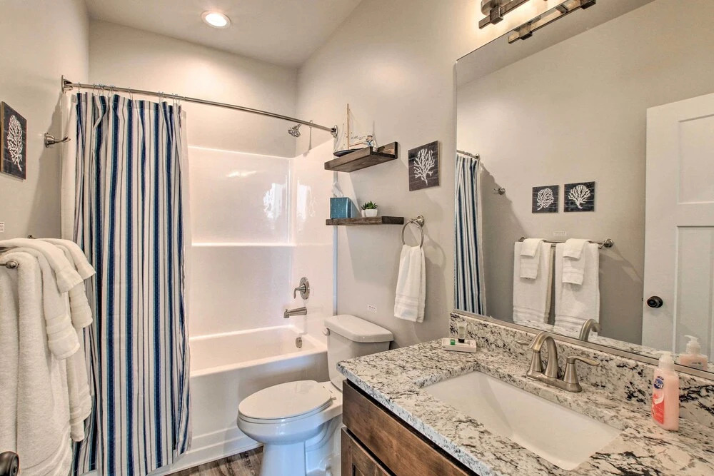 Lake-view Escape w/ Private Beach Resort Access!