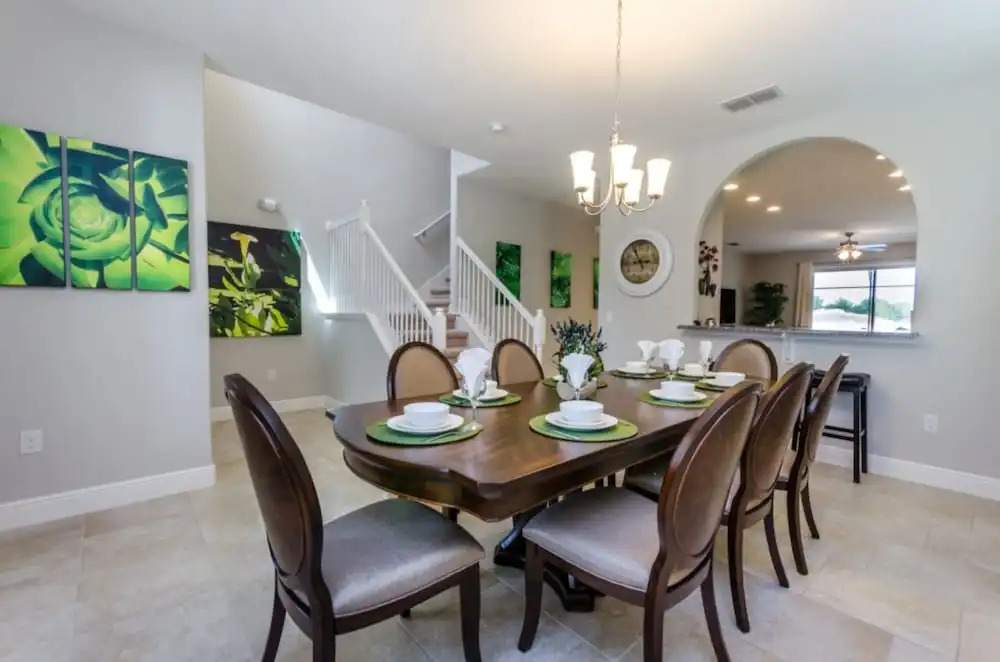 Elegant 5 Bed 4,5 Ba Villa Game Room Pool Spa 5298w