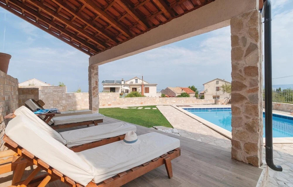 Stunning Home in Brusje With 1 Bedrooms, Wifi and Outdoor Swimming Pool