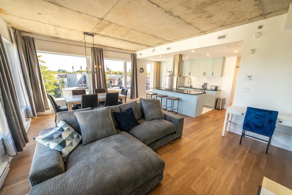 Aux Havres Urbains-Penthouse de la 3ième