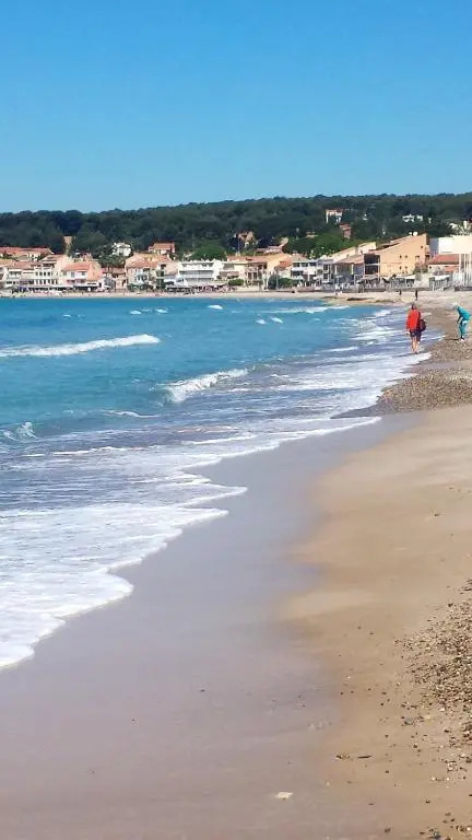 Appartement de 2 chambres a Saint Cyr sur Mer a 200 m de la plage avec terrasse et wifi