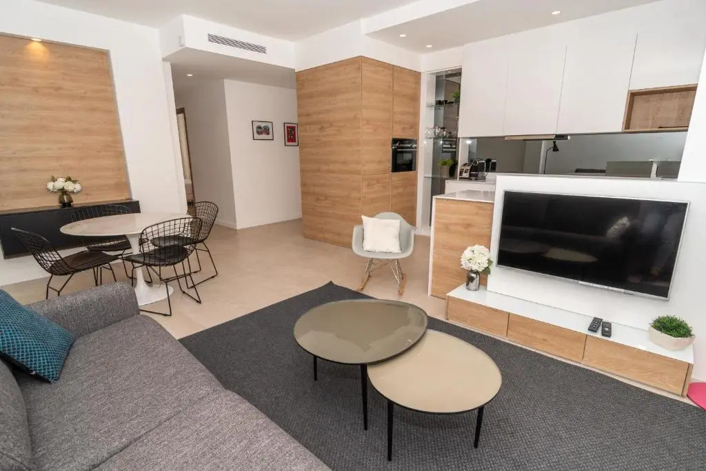 Cannes Center La Croisette Splendid 2 BR in premium residence gardens and balcony by Olam Properties