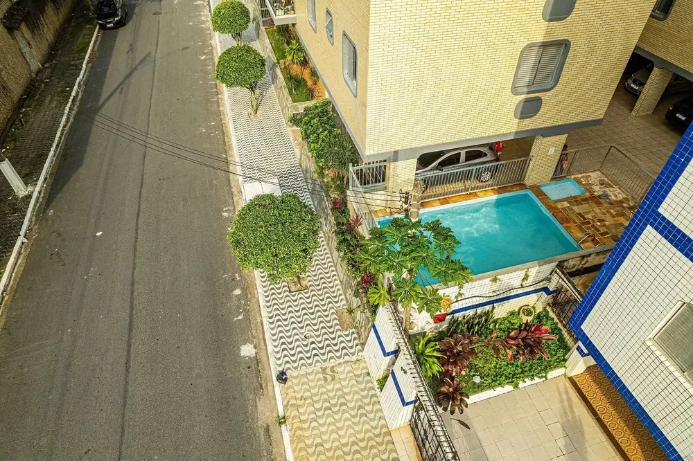 Charmoso Apto com piscina no Caiçara
