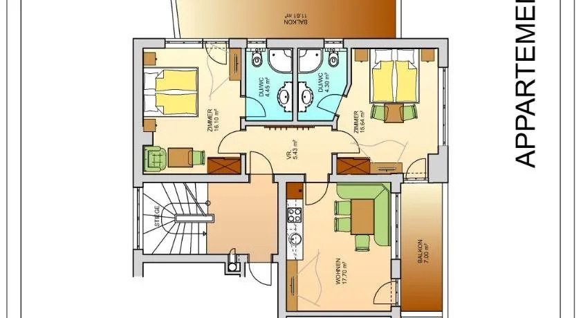 Appartement Oskar