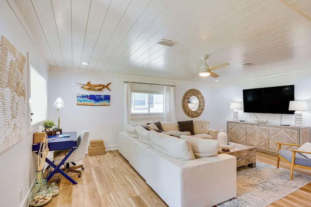 Walk to Beach: Chic PCB Getaway w/ Yard