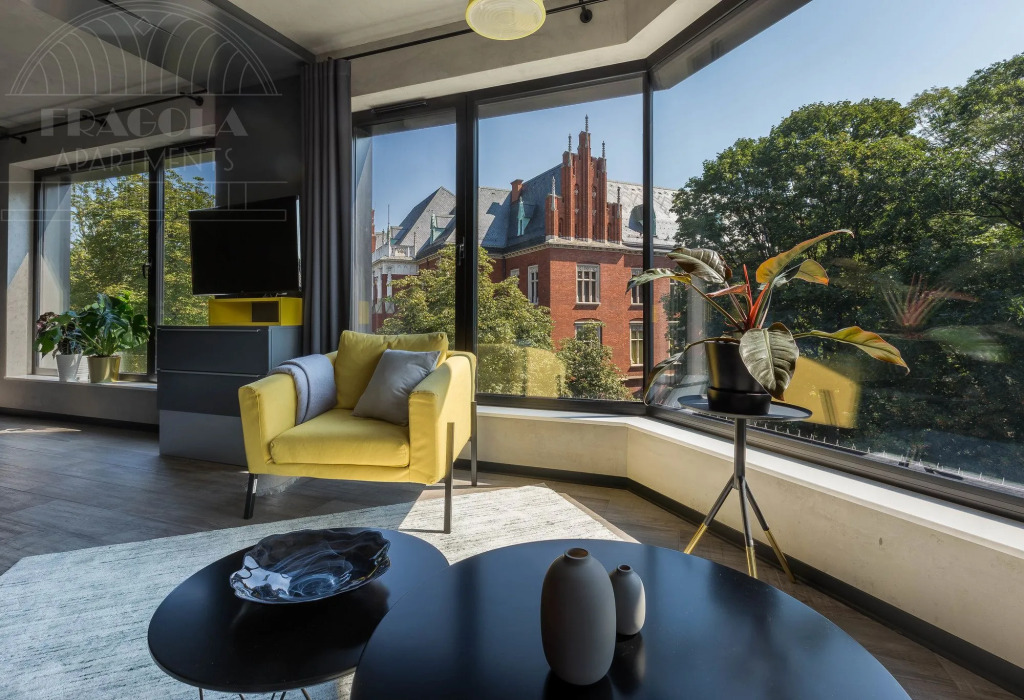Modern View of Planty Park by Fragola Apartments