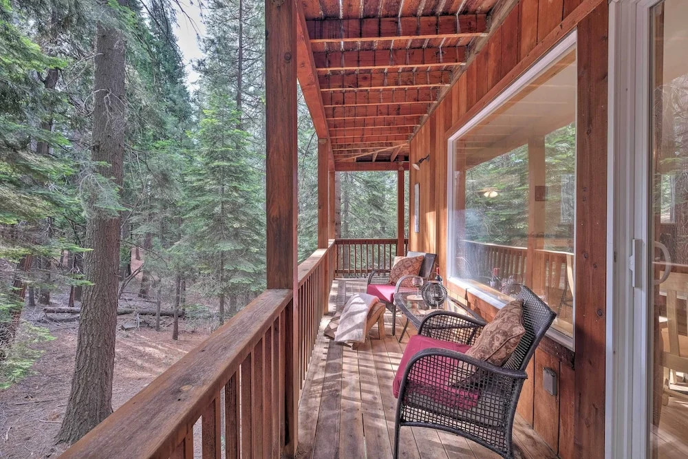 Walk to Big Trees State Park: Cabin w/ Deck!