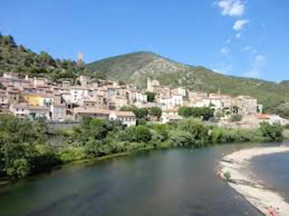Studio in Lamalou les Bains, With Wonderful Mountain View, Furnished Balcony and Wifi