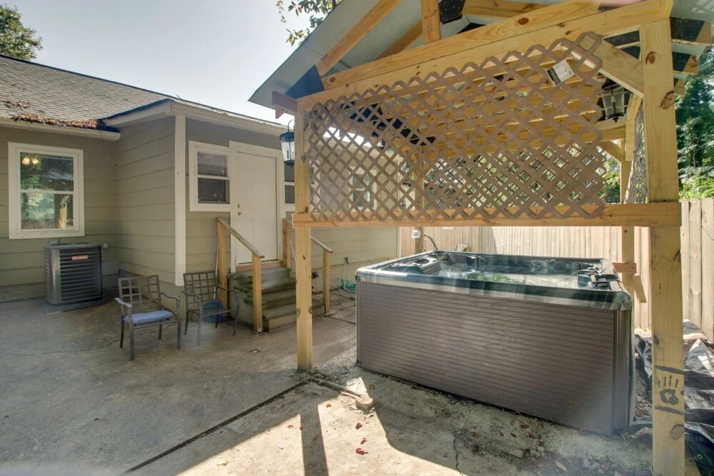 Dog-friendly Shelby Home w/ Private Yard & Hot Tub