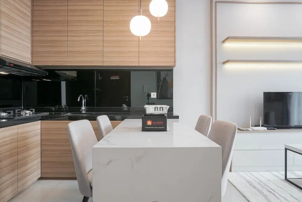 2BR Residence at Ciputra International Apartment By Travelio