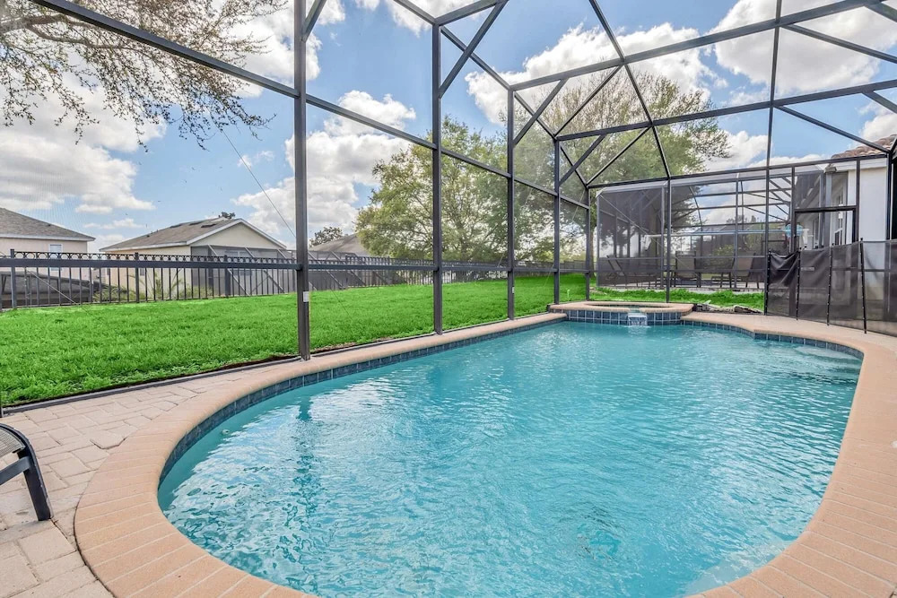 Stunning Home With Great Pool Area, 5 Miles From Disney! CDC Standards #5wh524