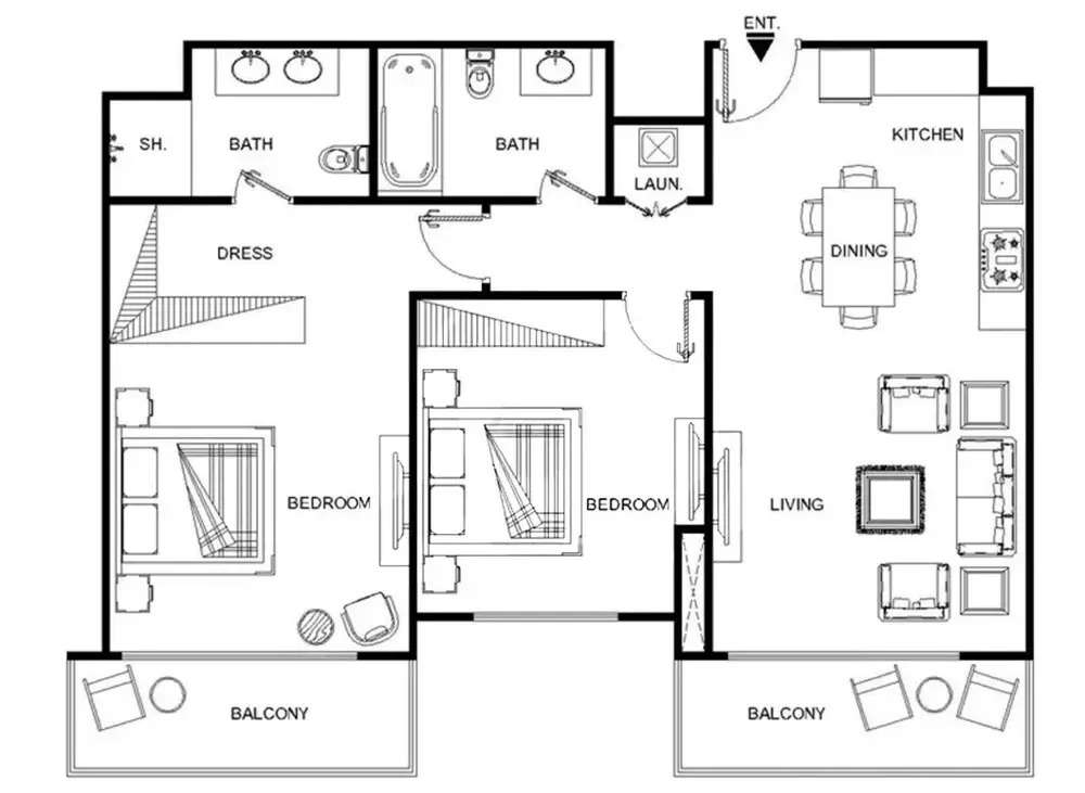 LUX  Luxury Sunrise Beachfront Suite 1