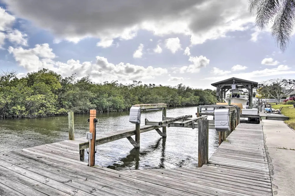 Merritt Island Home w/ Boat Dock on Canal Front!
