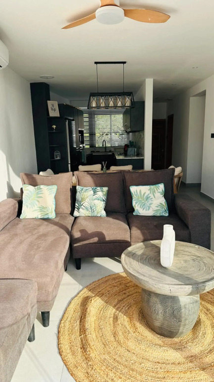 3 bedrooms appartement with sea view balcony and wifi at Trou aux Biches