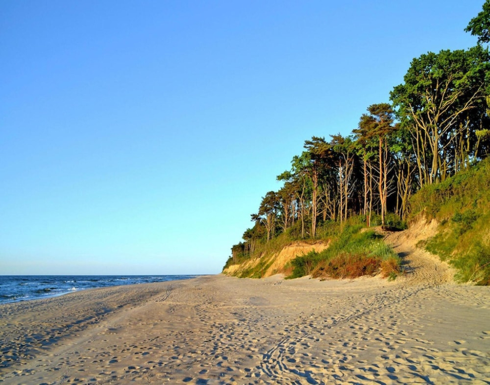 House in Niechorze near Baltic Sea Beach