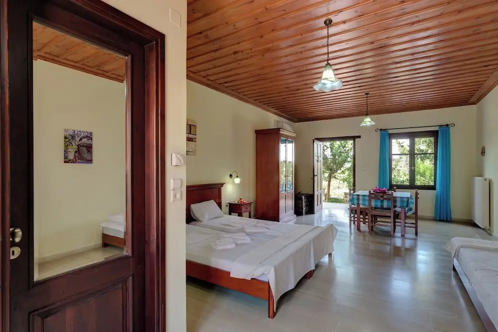 Crete Holiday Rental Small Village Close to Beaches -sharing a Large Pool