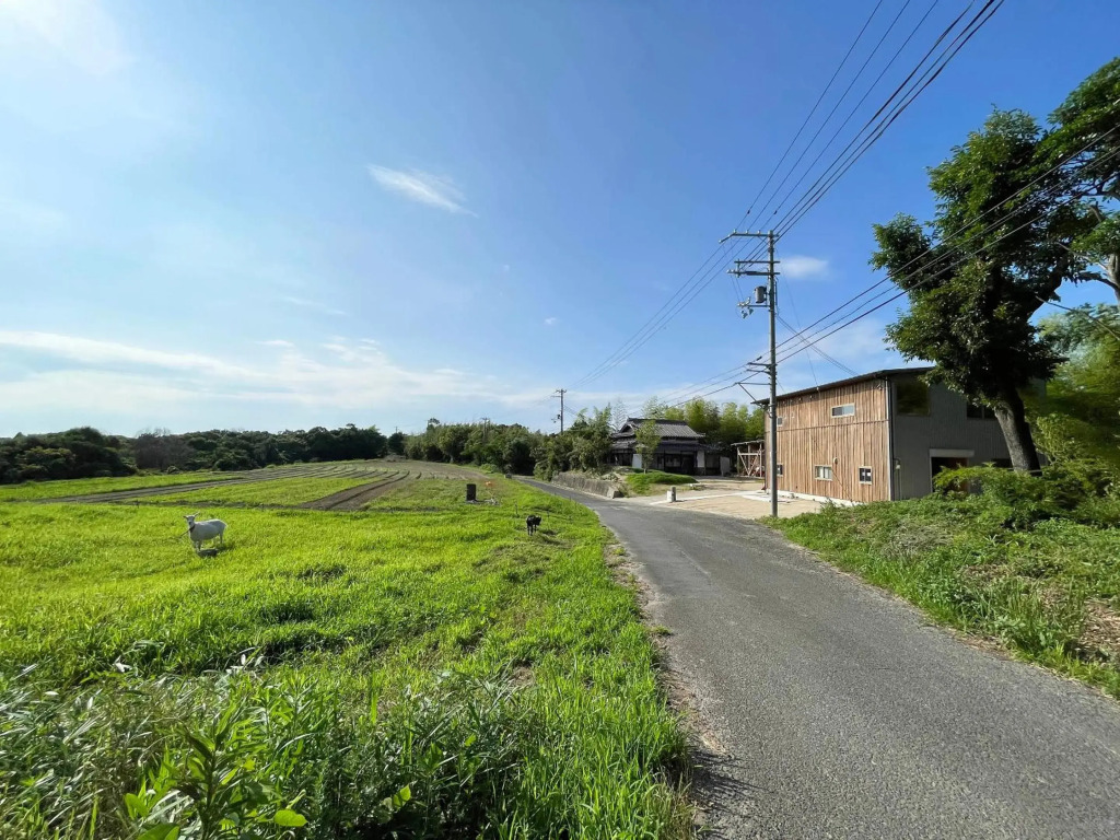 西海岸オーガニック小麦畑1200坪眺望FarmStayYululu