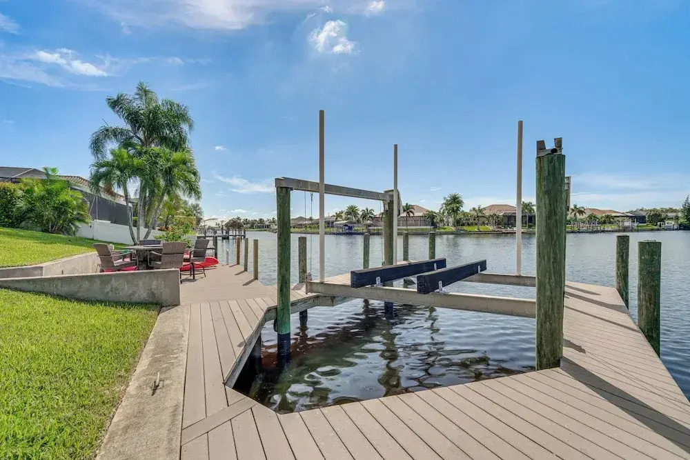 Boat Dock & Patio: Cape Coral Home 6 Mi to Beach!