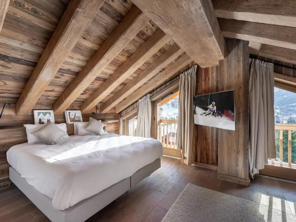 Chalet familial moderne près des pistes avec parking - FR-1-566-43