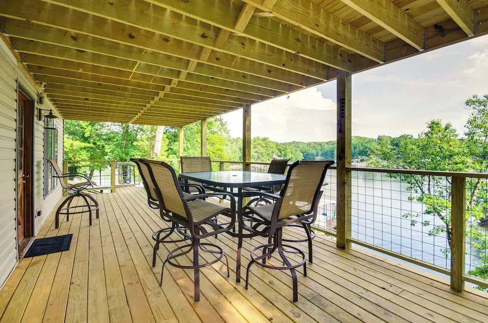 Waterfront Home w/ Views & Dock in Sunrise Beach!