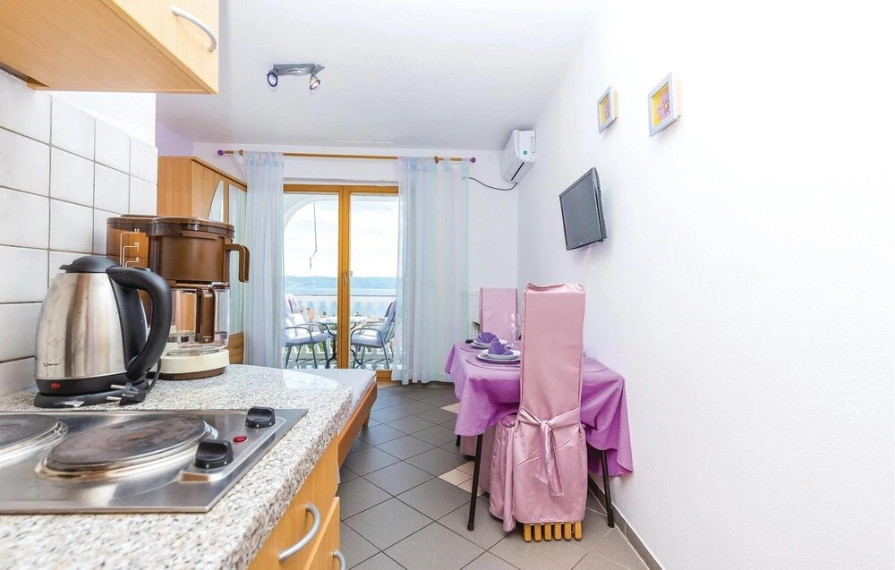 Awesome Home in Crikvenica With Wifi and 1 Bedrooms