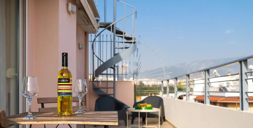 Magnificent 76m² homm Penthouse 6th, Acropolis View