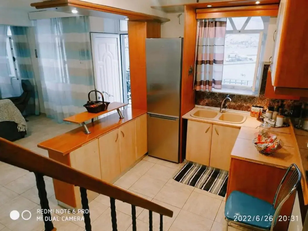 Sea view house with loft at Kalymnos port