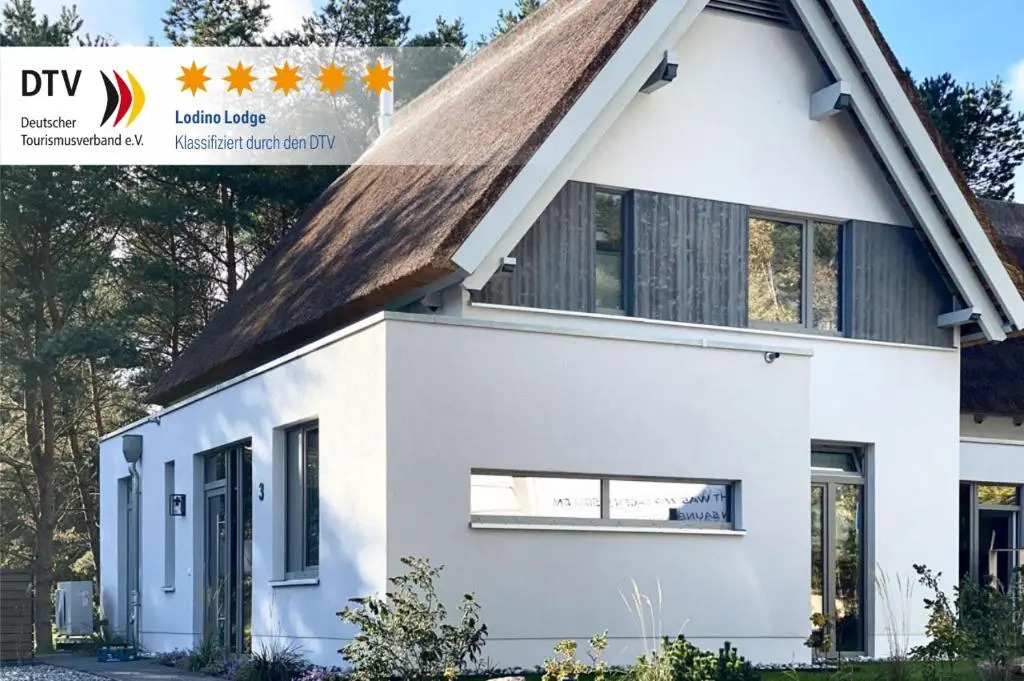 Ferienhaus Lodino Lodge mit Sauna und Kamin