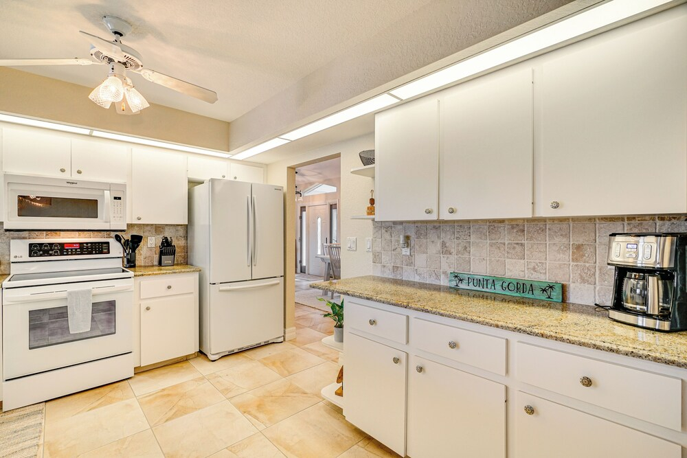Waterfront Punta Gorda Home: Pool & Early Check In