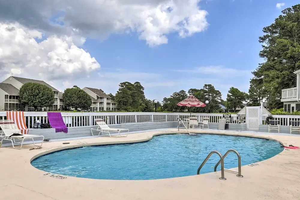 Swim, Golf & Dine: Condo by Cherry Grove Beach!