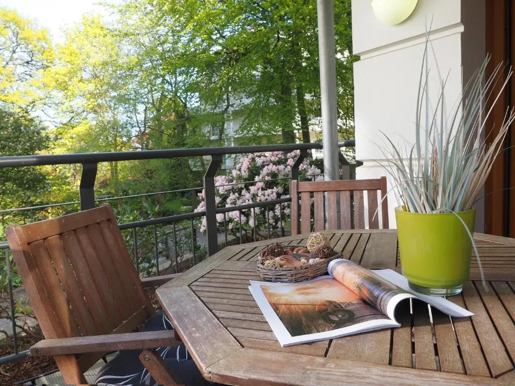 Kaiservillen Heringsdorf - Appartement mit 1 Schlafzimmer und Terrasse D101