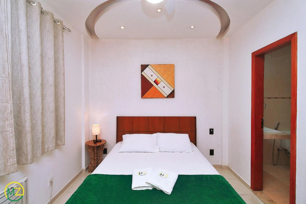 Apartamento moderno de 3 quartos com vista mar para 7 pessoas em Copacabana!