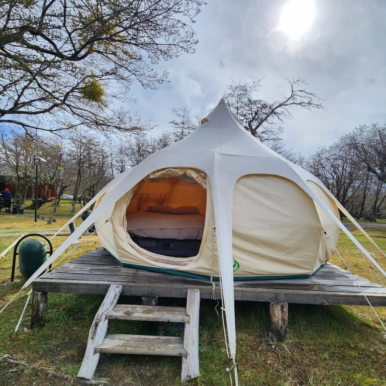 Camping Río Serrano - Caja Los Andes