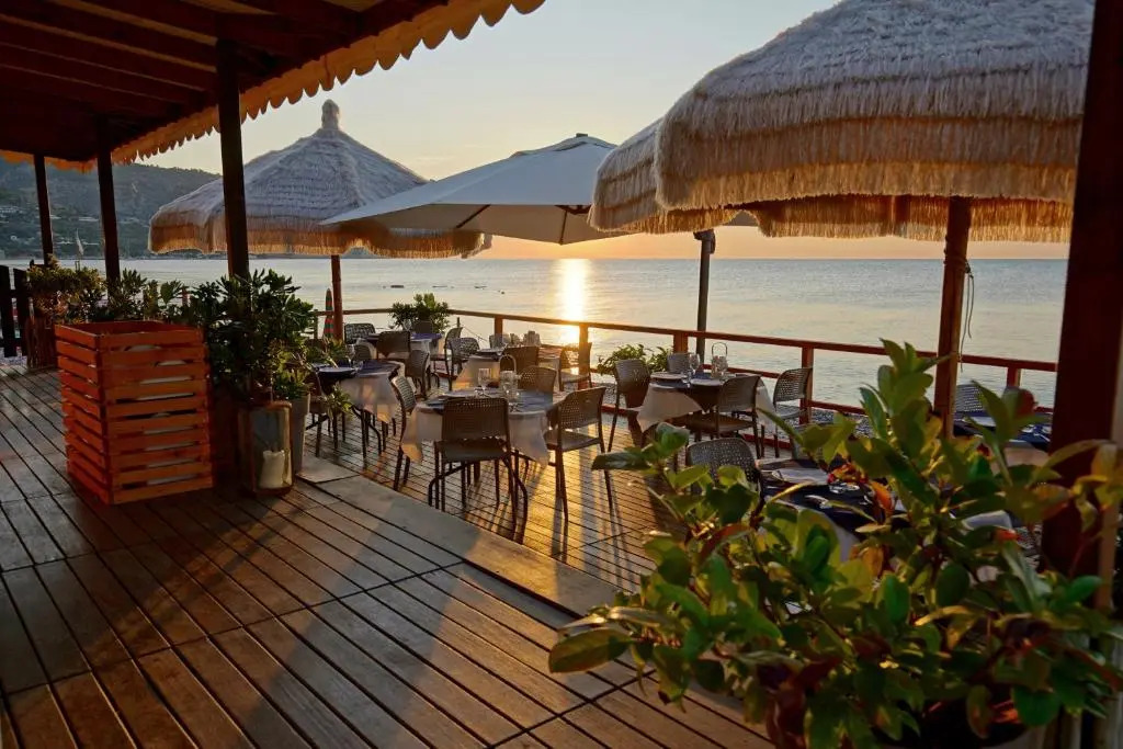Holiday Apartment orchidea with swimming pool and private beach