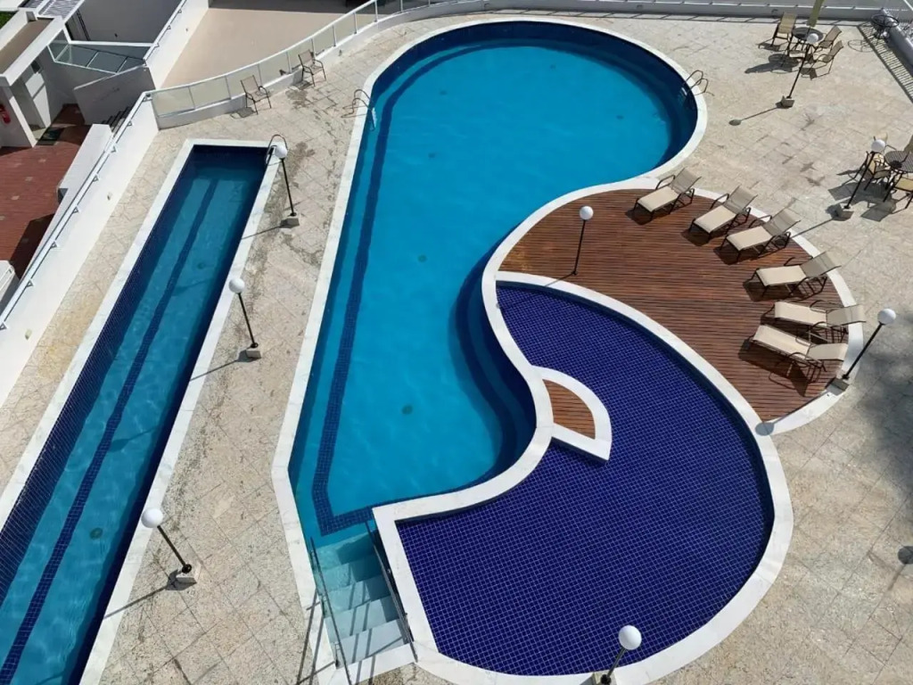 Apartamento em Bertioga com varanda gourmet