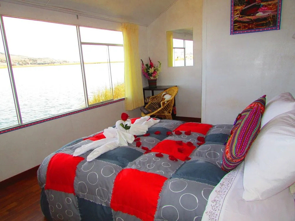 Uros Floating Home Titicaca