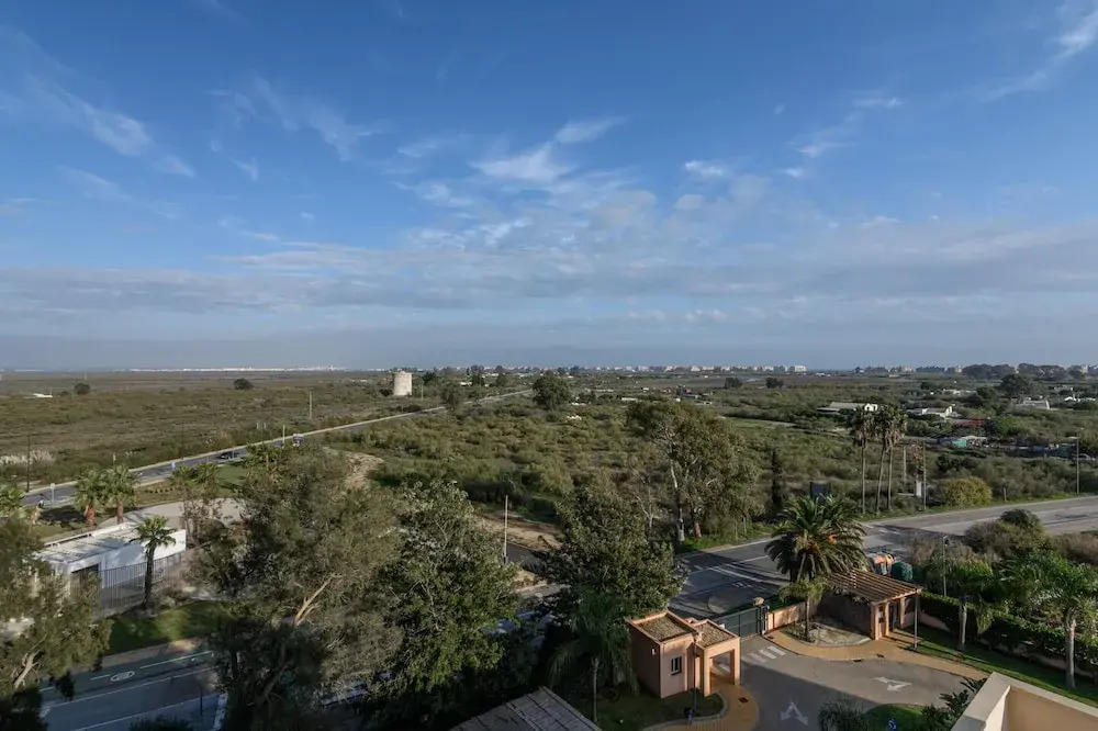 Penthouse With Sea & Golf Views