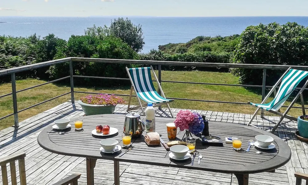 House With 5 Bedrooms in Moëlan-sur-mer, With Wonderful sea View, Furn