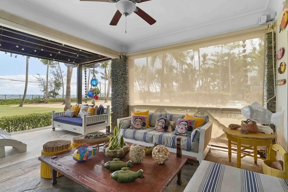 3BR Beach Essence Terrenas Pool Maid Beachfront