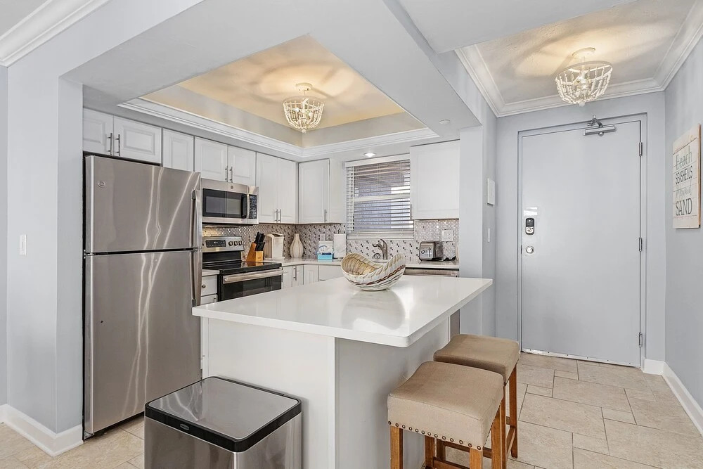 Welcome to Beach Villas # 704 - Updated Top Floor Gulf Front & Sunsets - Rental 250 Estero Blvd condo