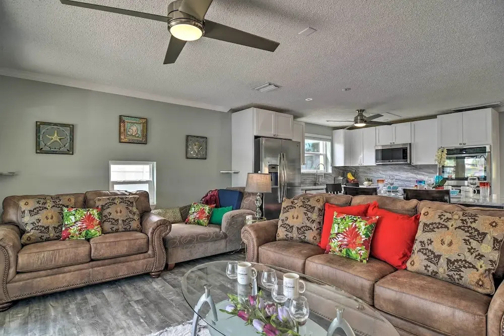 Indian Rocks Beach Home: Dock, Beach & Pool Access