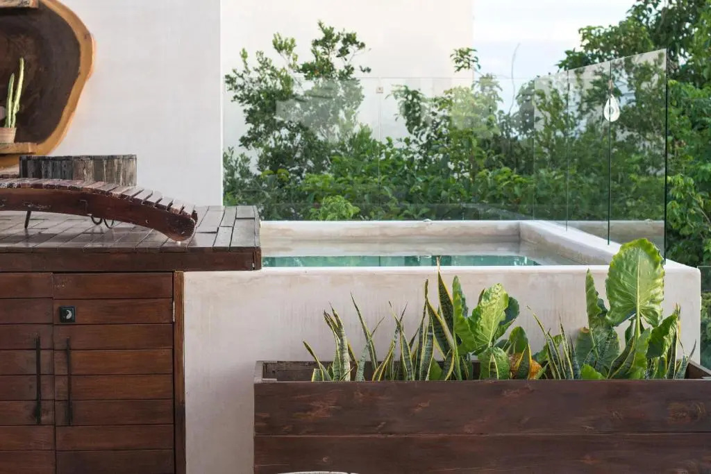 Kataleya Tulum by Zaazil - New Luxury Penthouse 3-level, 3240 sqft , Private Pool, Terrace and Roof Top in Luum Zama in the Jungle