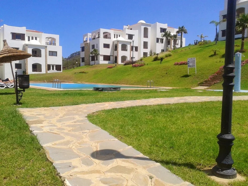 Apartment With 2 Bedrooms in Cabo Negro, With Shared Pool and Enclosed Garden Near the Beach