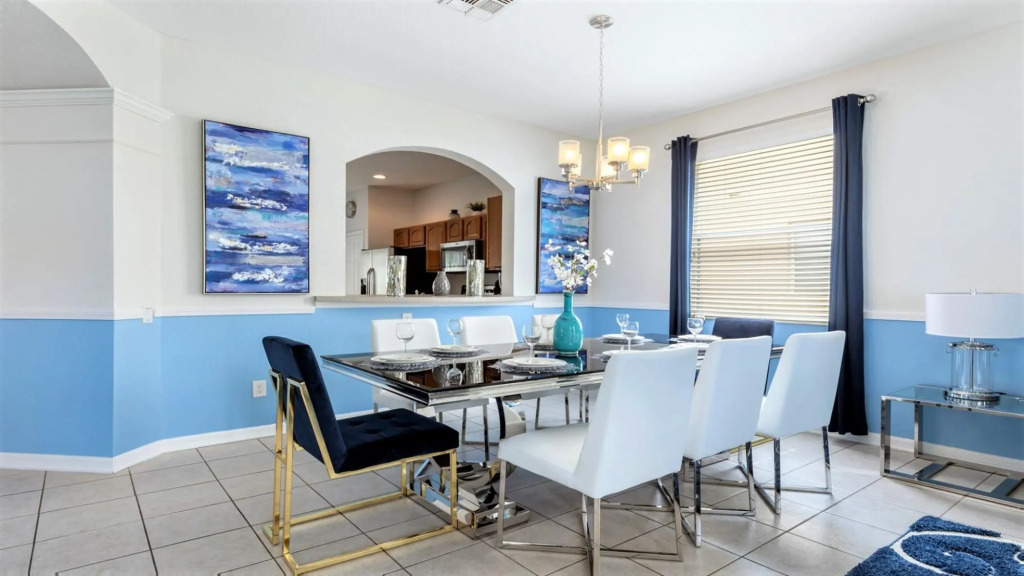 Lakefront 6BR Villa w Pool SPA 2 Miles to Disney