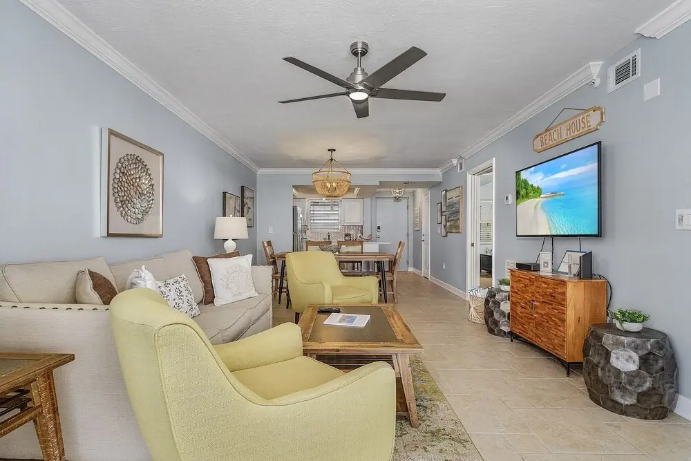 Welcome to Beach Villas # 704 - Updated Top Floor Gulf Front & Sunsets - Rental 250 Estero Blvd condo